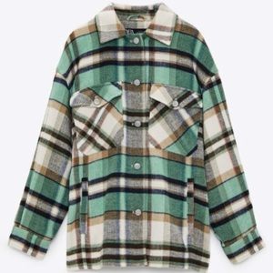 Zara plaid jacket